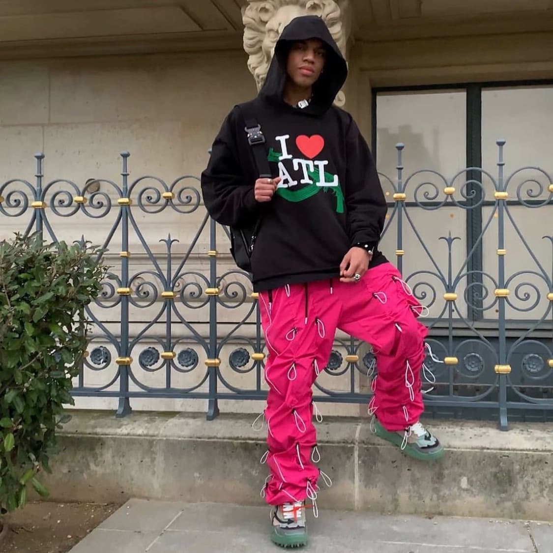 Spot I LOVE ATL Atlanta Limited AK American Fashion Hooded Sweatshirt Playboi Carti Same Style - JoyaGoo Spreadsheet