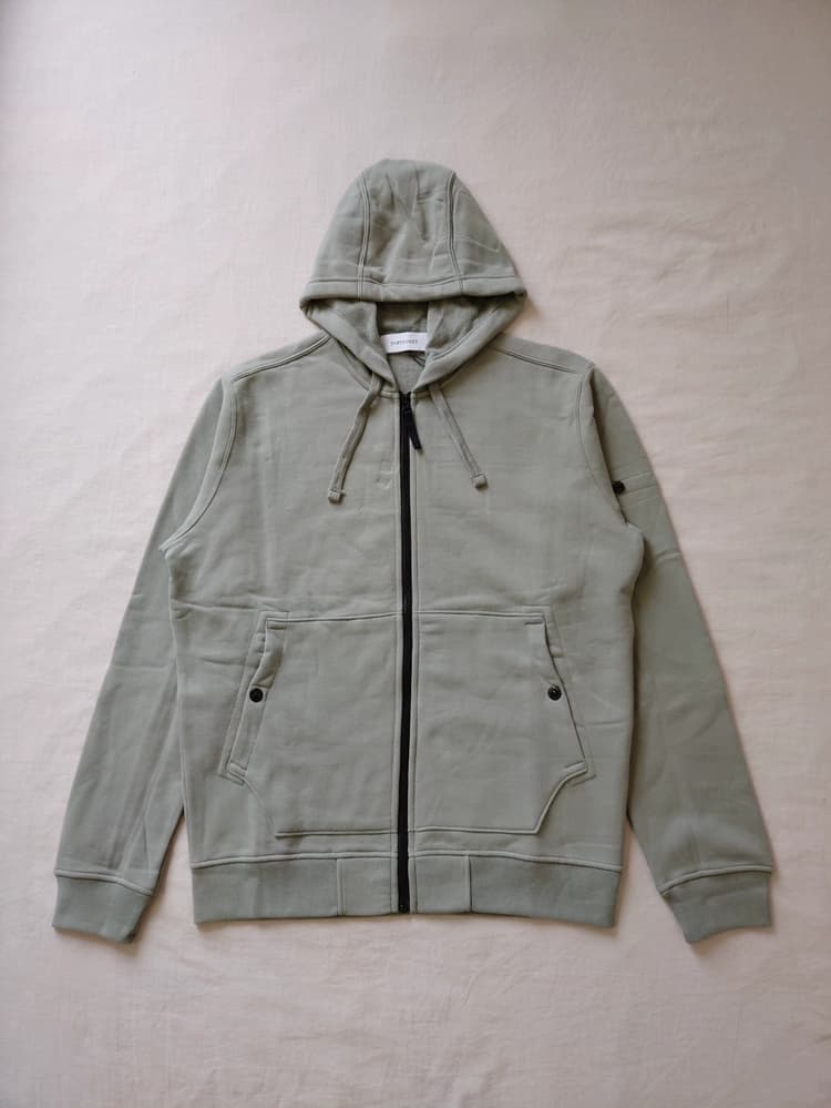 23FW 61620 ZIP HOODED SWEATSHIRT TOPSTONEY fleece zipper hoodie - JoyaGoo Spreadsheet
