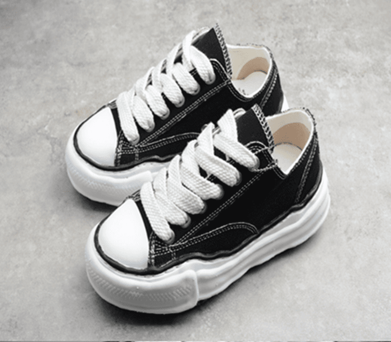New star style retro versatile dissolving shoes deformed thick-soled height-increasing canvas shoes casual fashion men's and women's shoes - JoyaGoo Spreadsheet