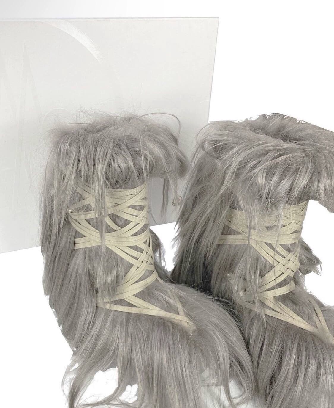 Rick owens x crazy lace-up fur snow boots - JoyaGoo Spreadsheet