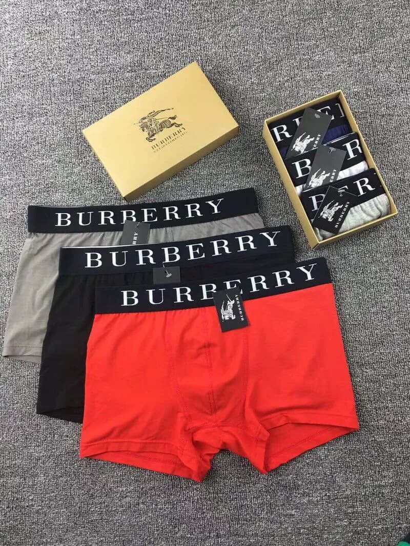 2019 New Spring wear men's brand underwear European and American original single hot sale underwear cotton high-grade solid color men's boxers