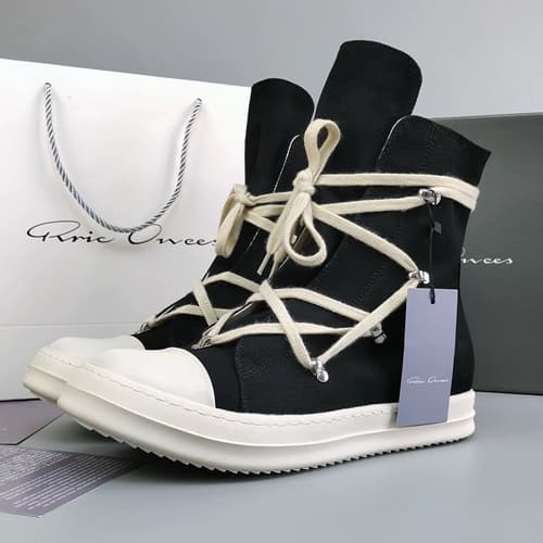 ro high-top shoes men's Spring and Autumn Milk fragrance thick-soled canvas shoes height increasing four seasons all-match short boots women's casual sneakers white shoes - JoyaGoo Spreadsheet