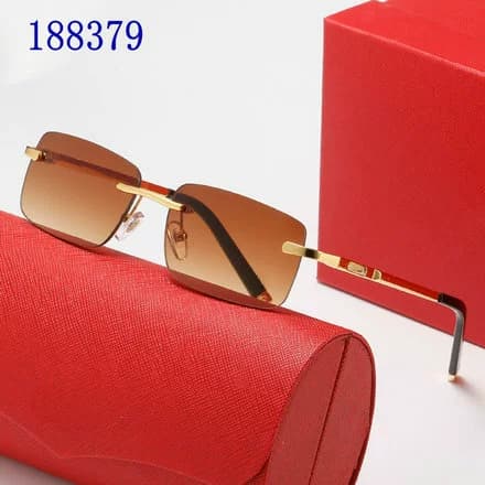 European and American from a famous brand new male personalized sunglasses UV protection female driver driving windproof Universal couple plain glasses
