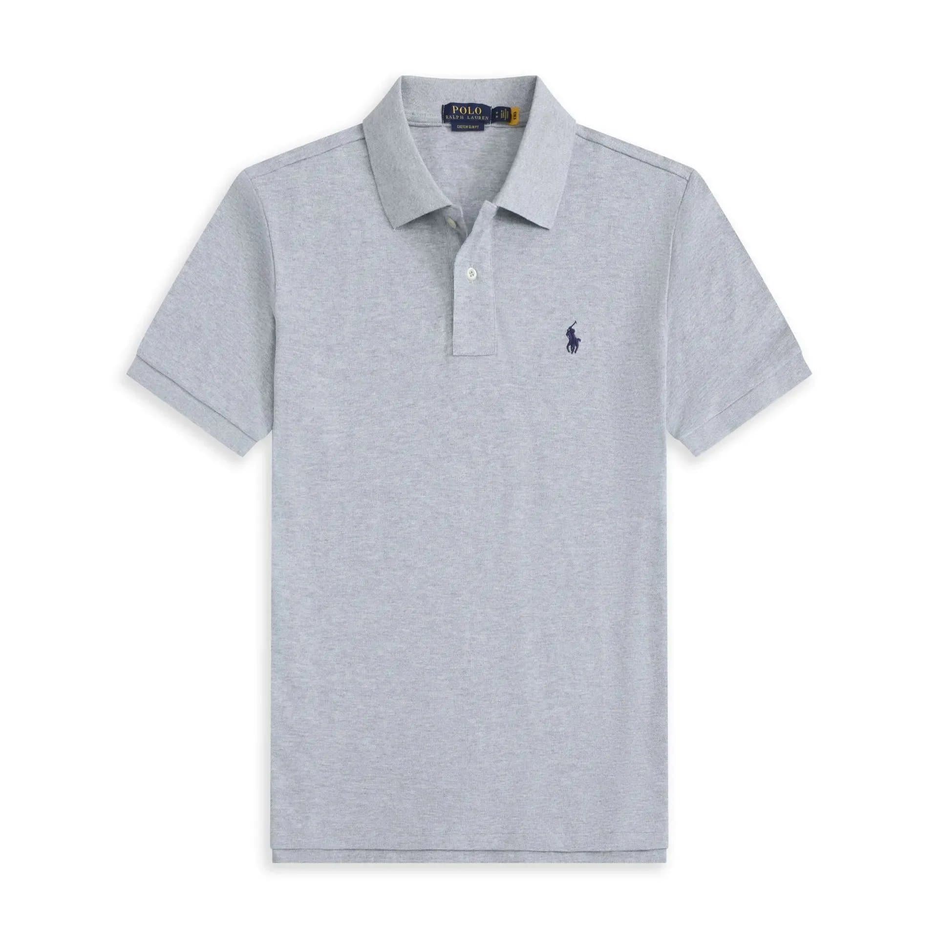 Summer Polo Shirt Men's Short Sleeve T-shirt Lapel Embroidery Cotton Casual Wear - JoyaGoo Spreadsheet