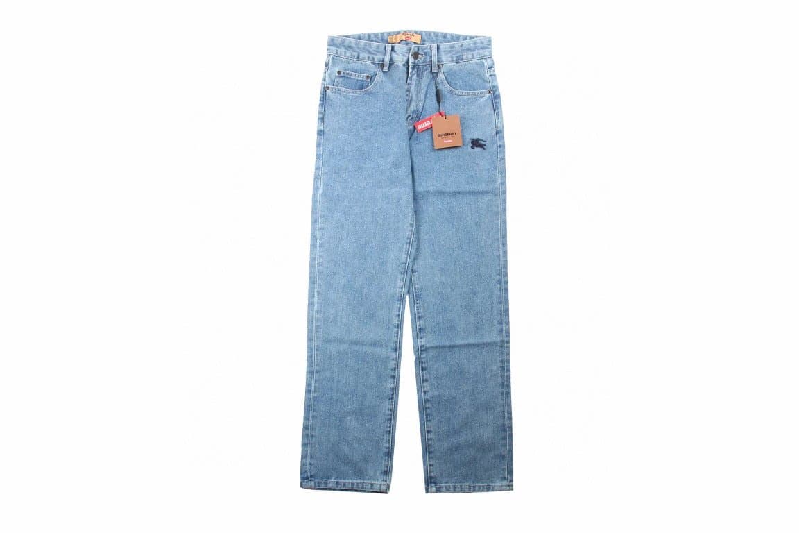 Supreme Burberry Jean - Image 2