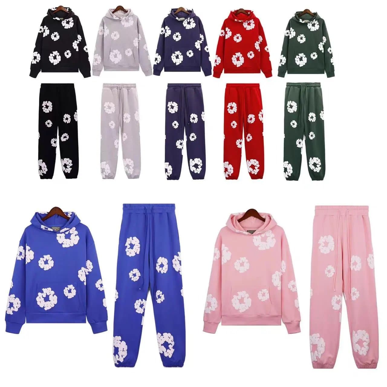 Fashion hooded sweatshirt suit cotton foam printing high quality - JoyaGoo Spreadsheet