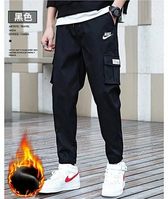 1954 Hooks Fashionable Men's Essential Overalls Plus Velvet Men's Multi-Pocket Casual Closure Pants Super Stylish - JoyaGoo Spreadsheet