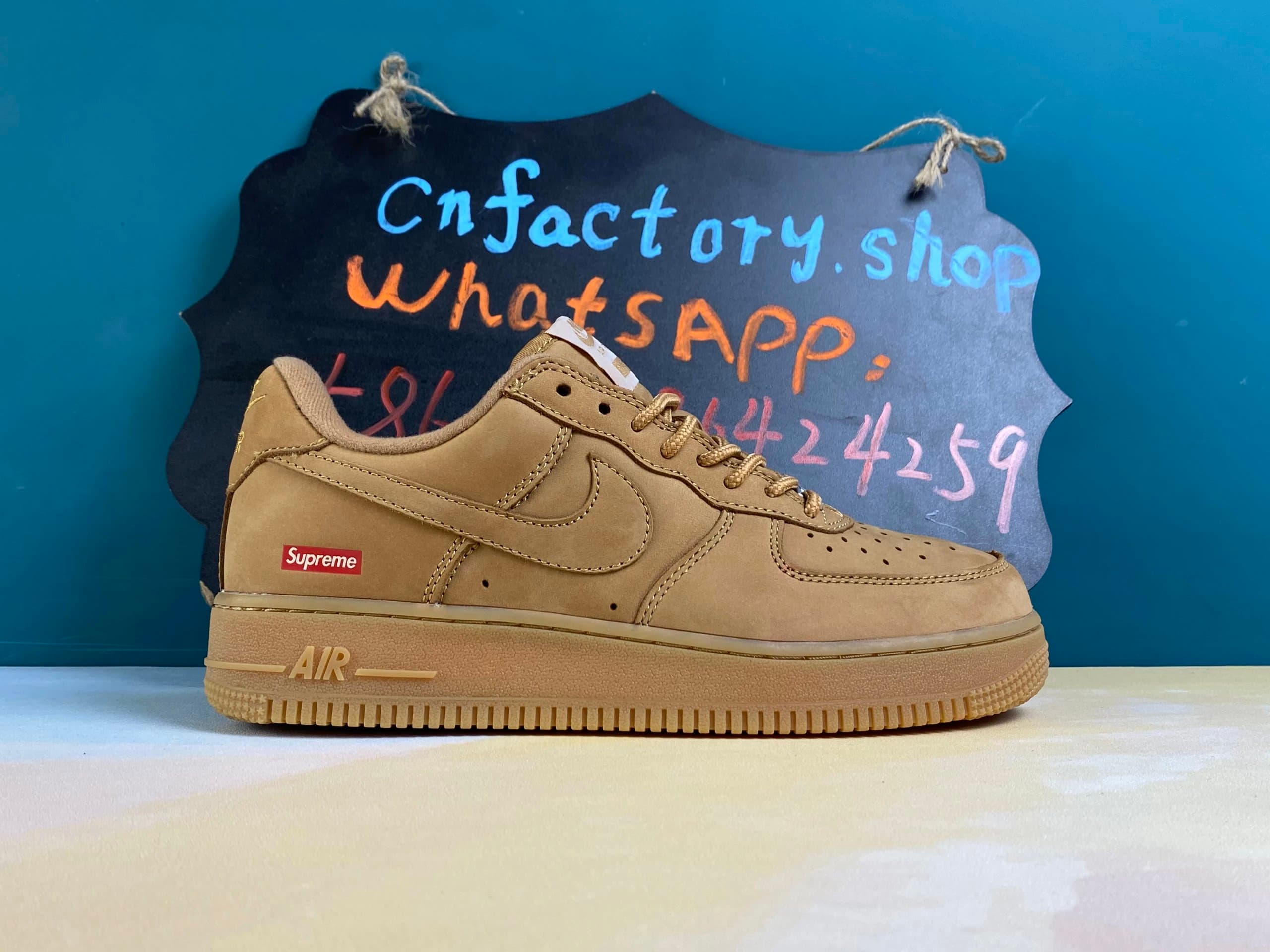 H45CN N1ke Air Force 1 Low SP Supreme Wheat-DN1555-200 - JoyaGoo Spreadsheet