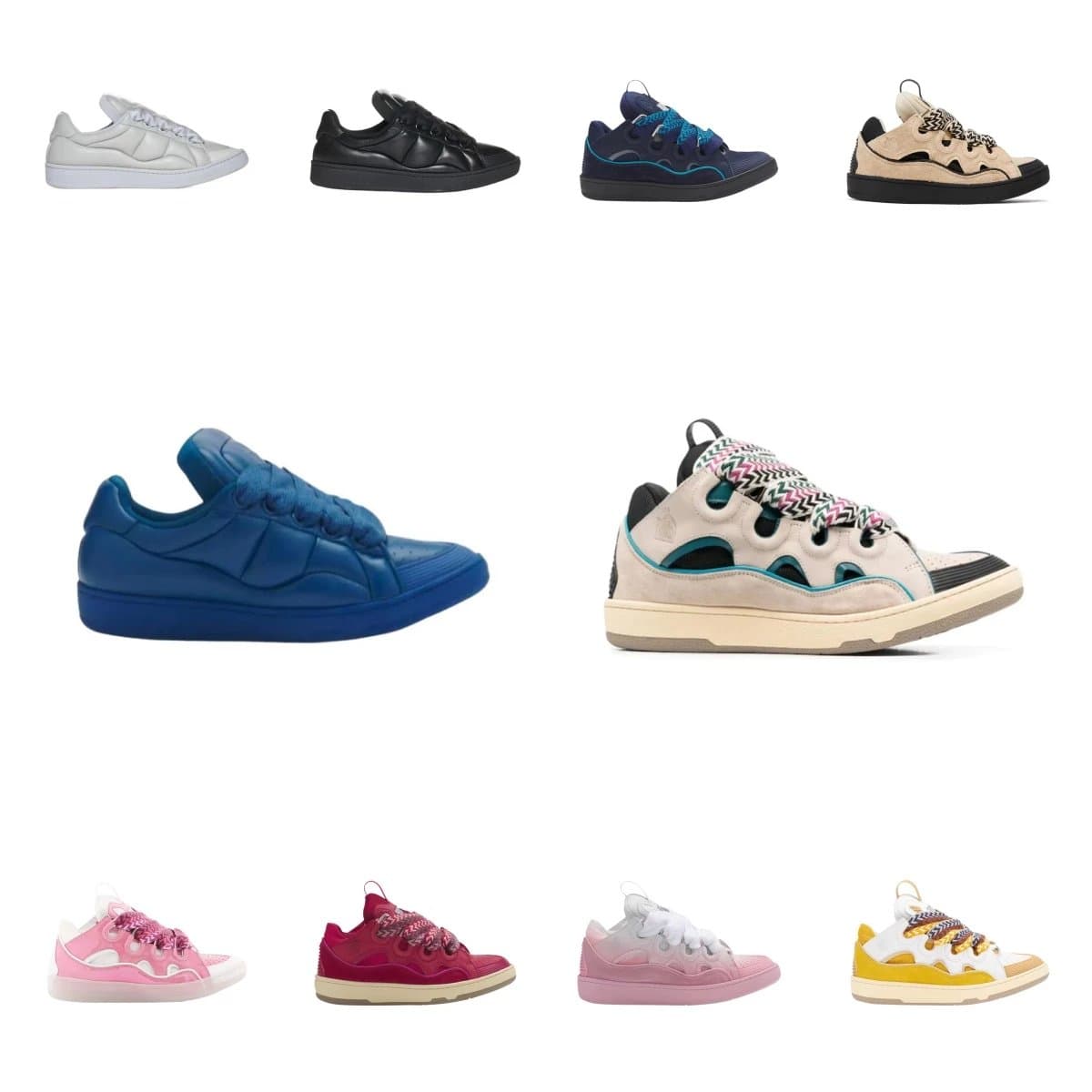 Made in Portugal Lanv1n Curb Sneakers 部分颜色只换不退 - JoyaGoo Spreadsheet