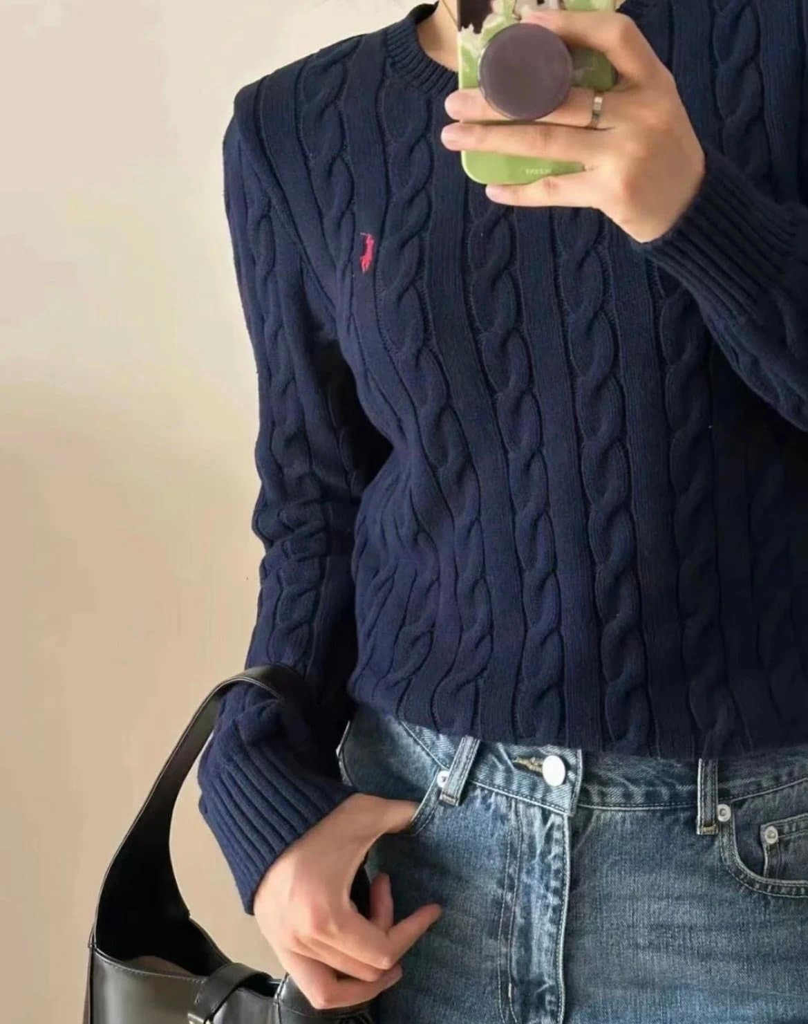 Thick knitted long sleeve sweater - JoyaGoo Spreadsheet