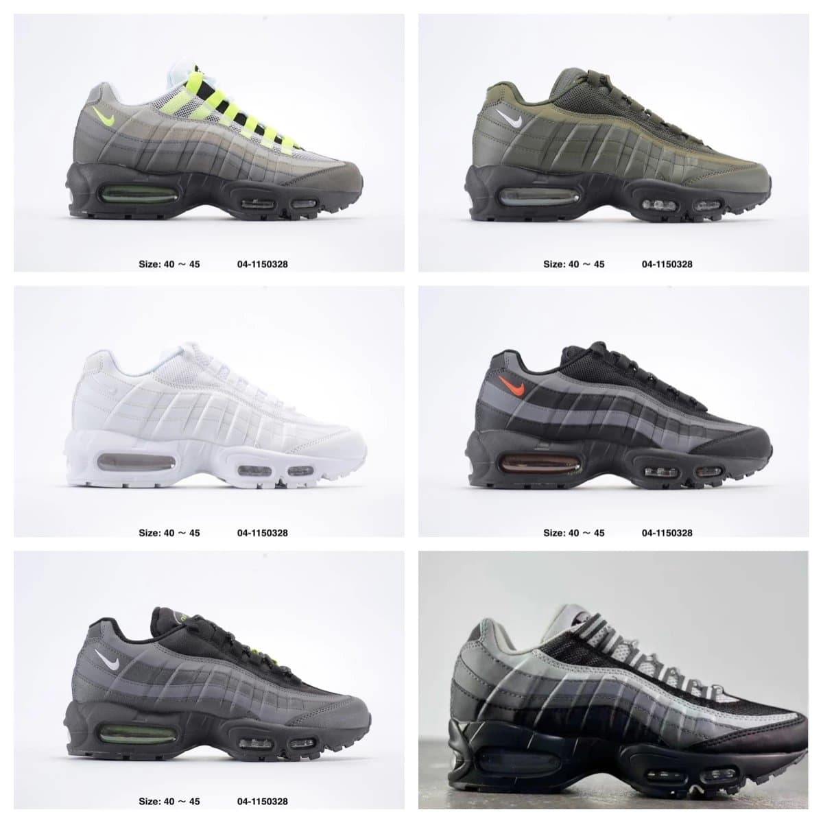 Retro sports shoes air cushion sports running shoes - JoyaGoo Spreadsheet