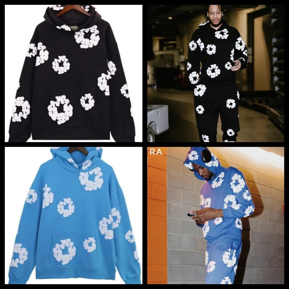 Couple suit sweatshirt trousers plus fleece sweatshirt hoodie - JoyaGoo Spreadsheet