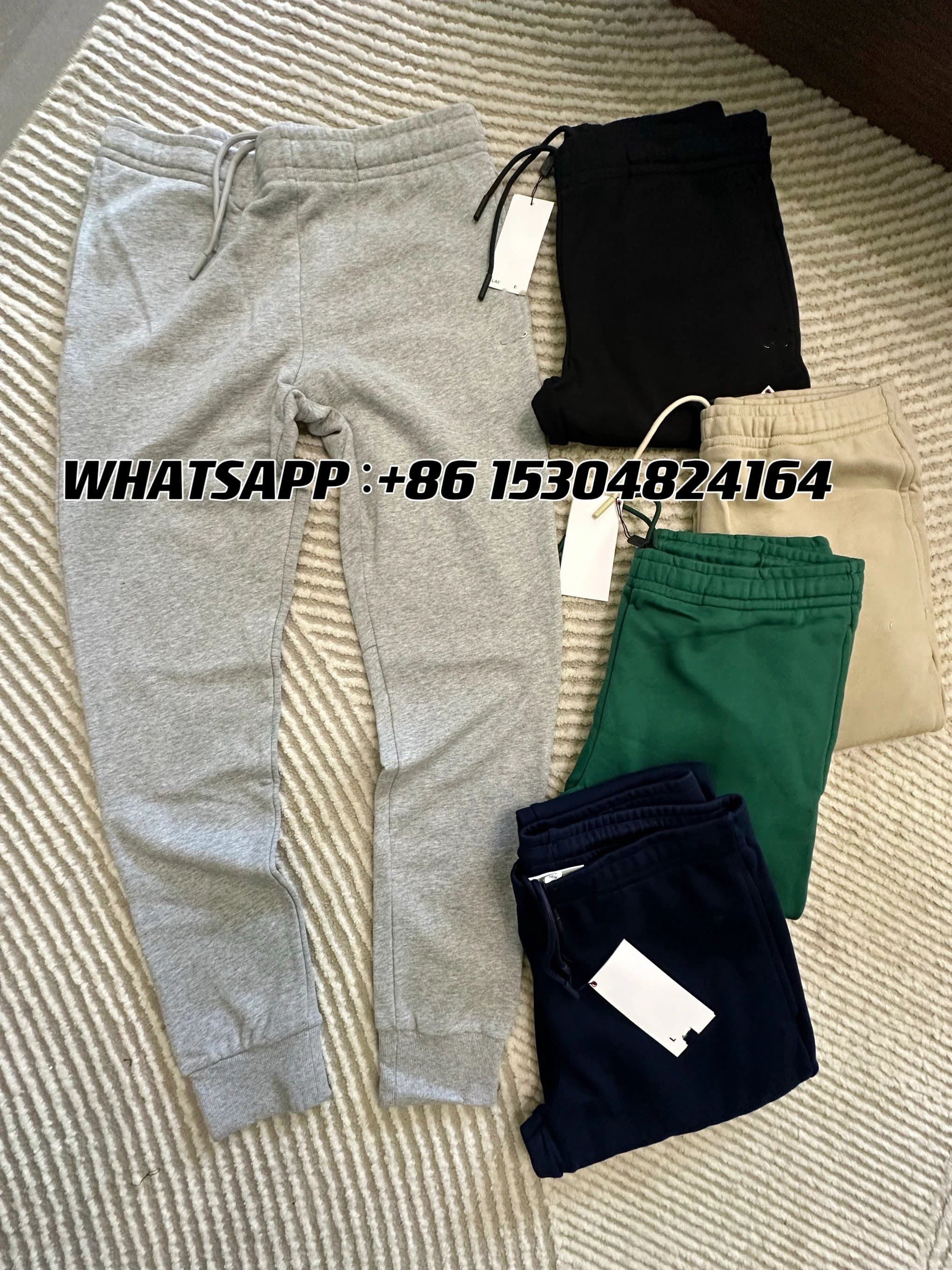 LAC sports casual sweatpants [correct version] - JoyaGoo Spreadsheet