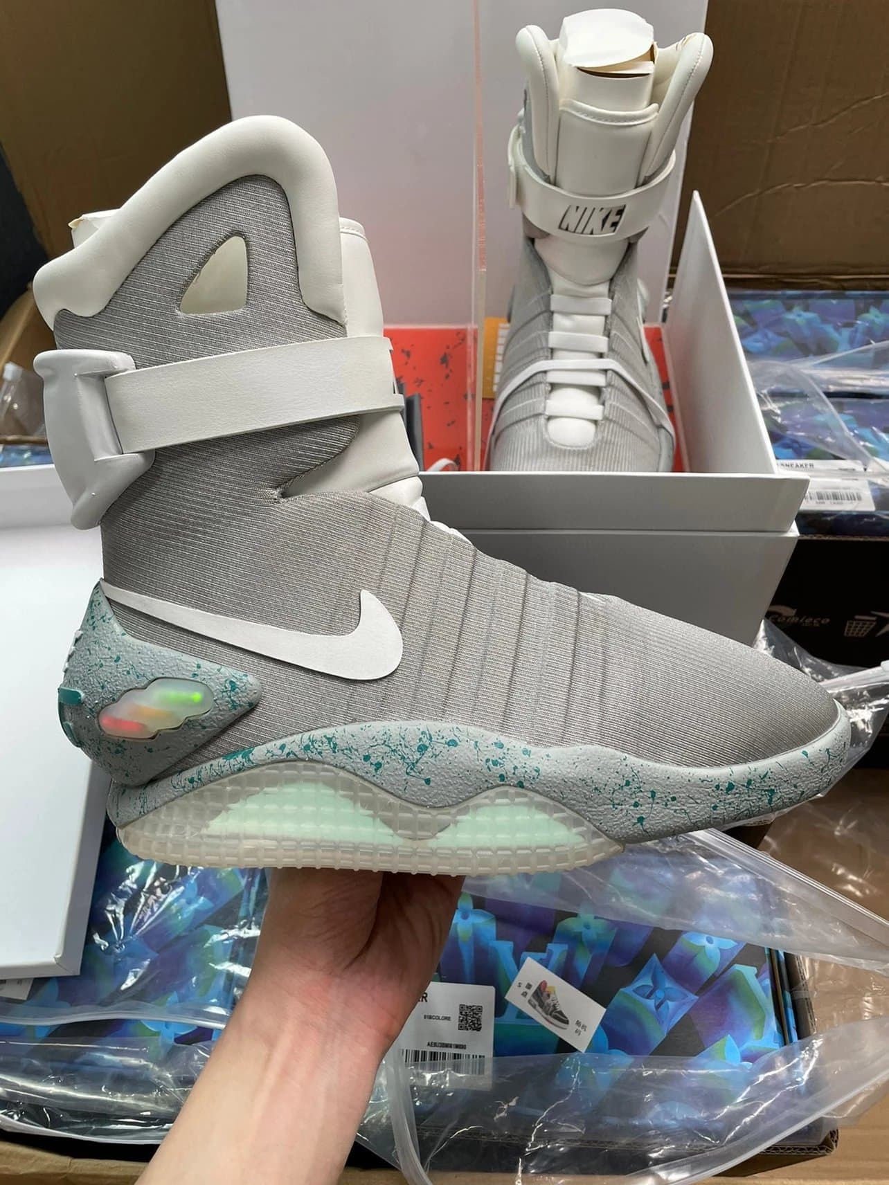 【定制】终极理想回到未来nike 耐克 回到未来bb 定制鞋不退换 - JoyaGoo Spreadsheet