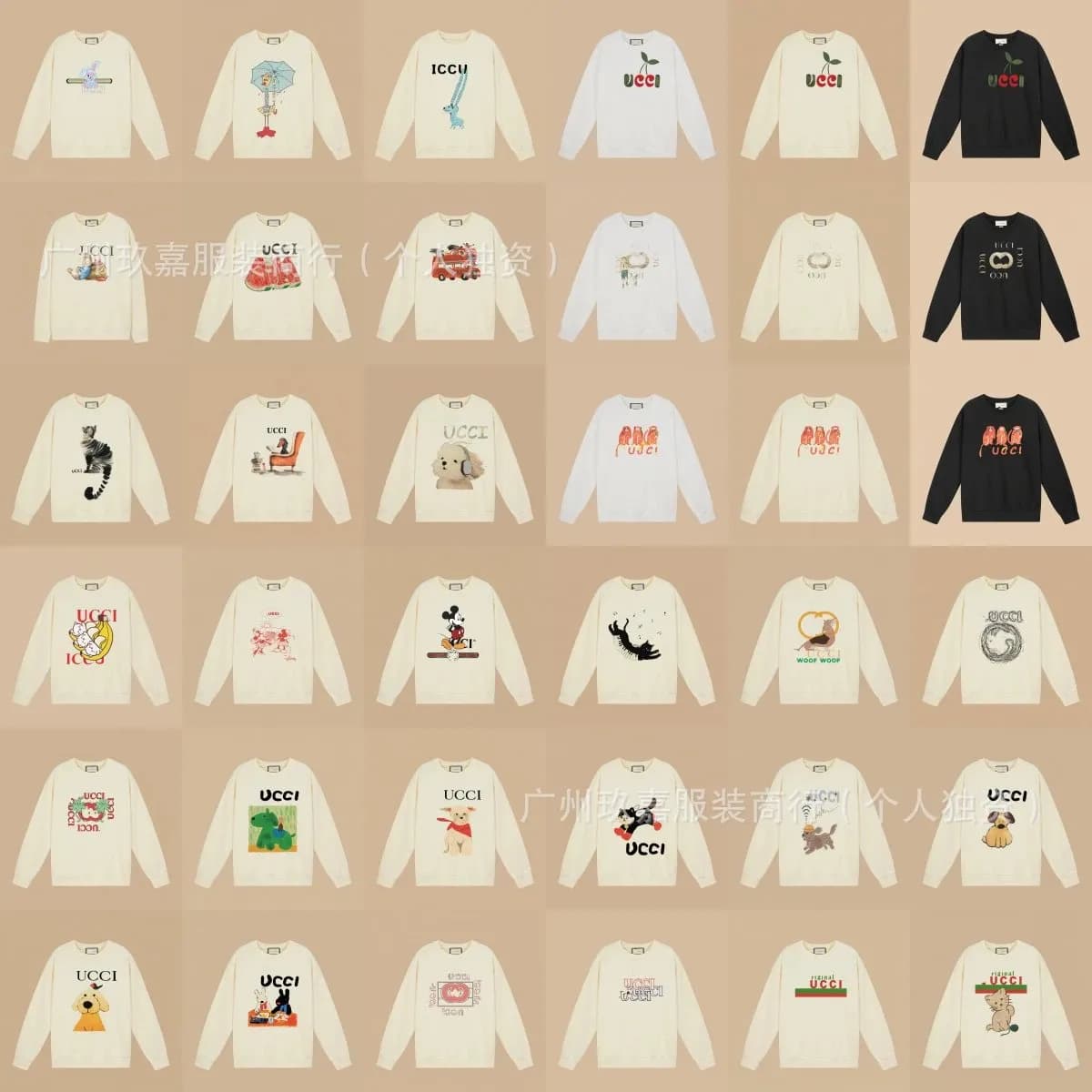 跨境.正确版.G家秋冬系列高克重长袖卫衣高版本.25新款(高品) (17)