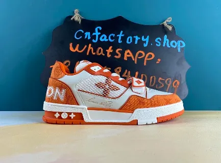 Orange LV Sneakers – photo 3