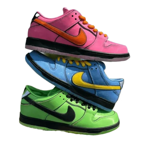 SB Dunks Powerpuff Girls – photo 2