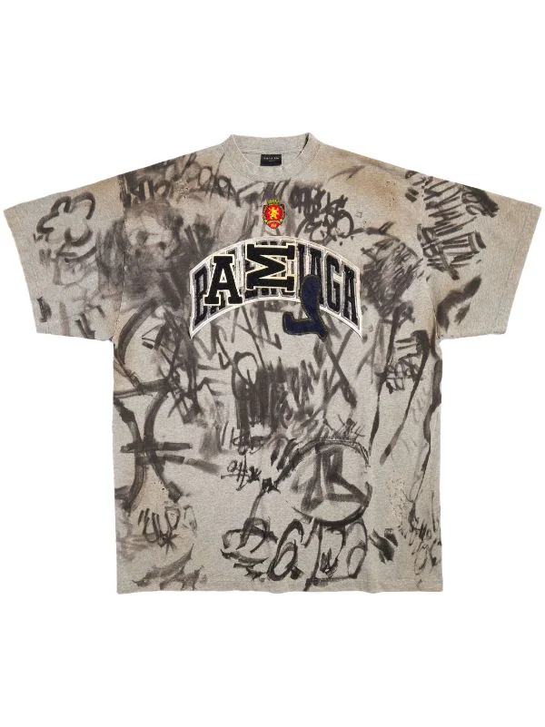 Balenciaga Skater Graffiti Tee 3 Styles