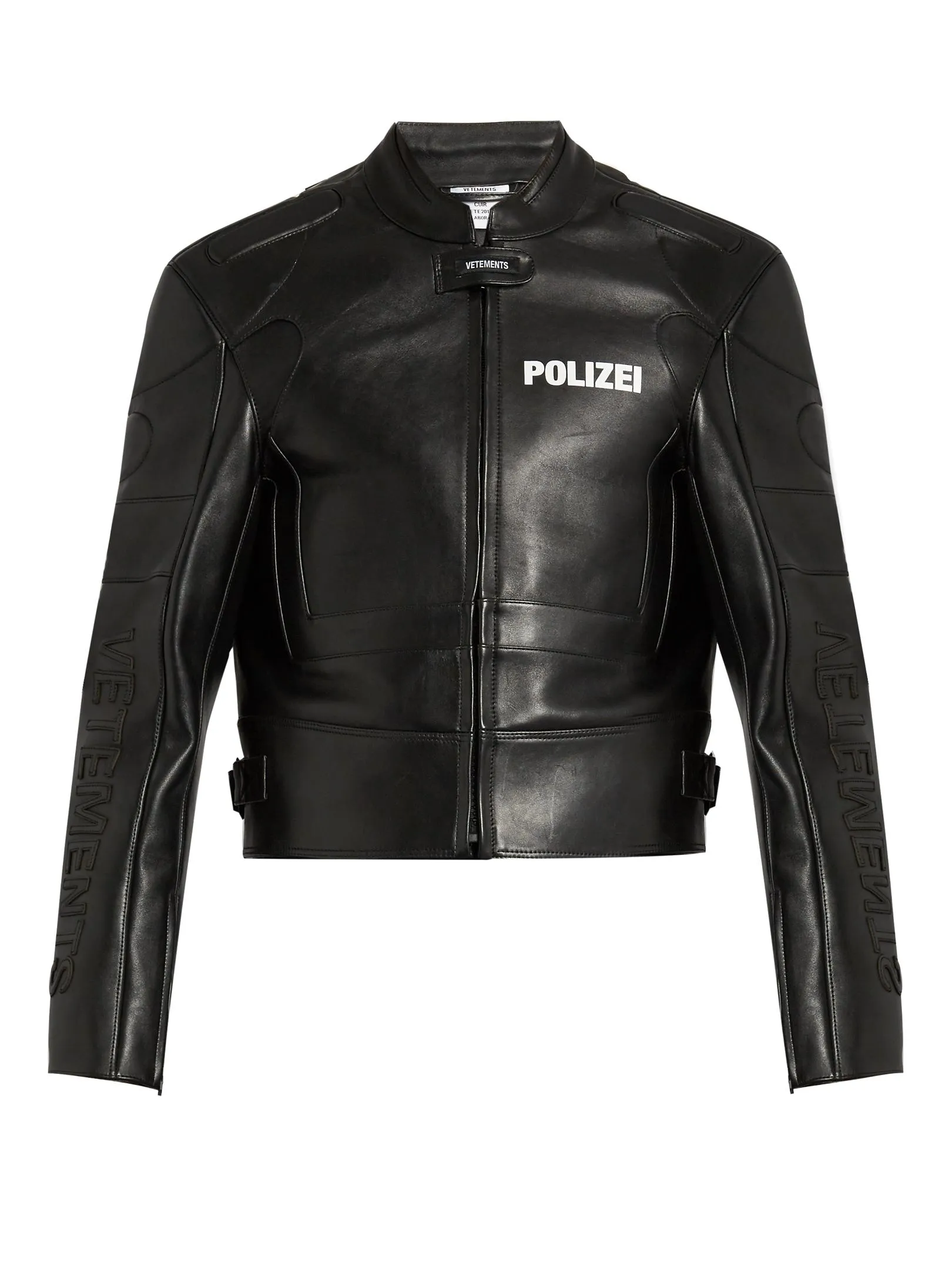Vetements Polizei Leather Jacket 2 Styles