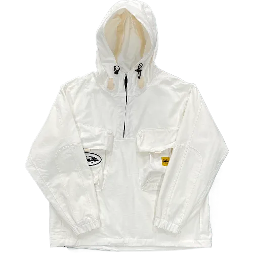 CORTEIZ JACKET SLANT POCKET WHITE – photo 2
