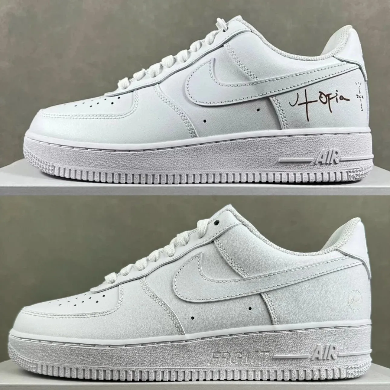 Travis Scott x NK Air Force 1's – photo 3