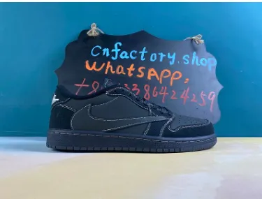 Jordan 1 Retro Low OG SP Travis Scott Black Phantom – photo 2