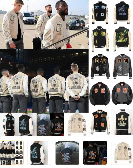 off white varsitys – photo 2