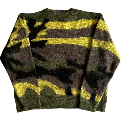 corteiz crewneck Mohair Camo Knitted – photo 2