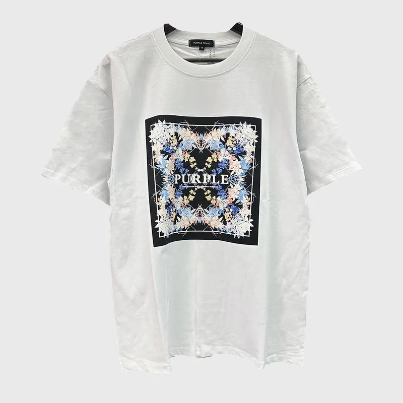 purple brand T-shirt – photo 2