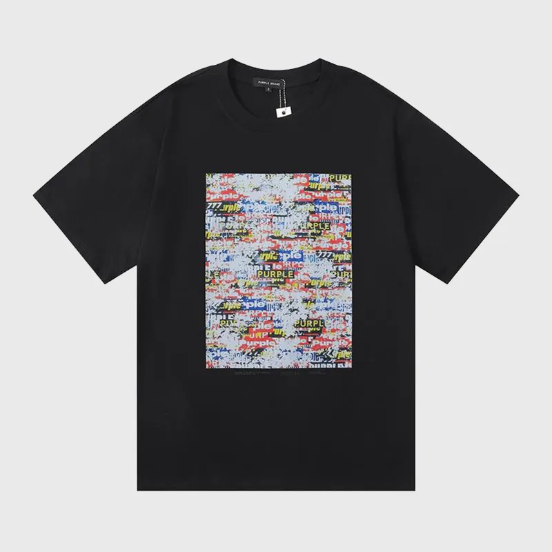 purple brand T-shirt – photo 2