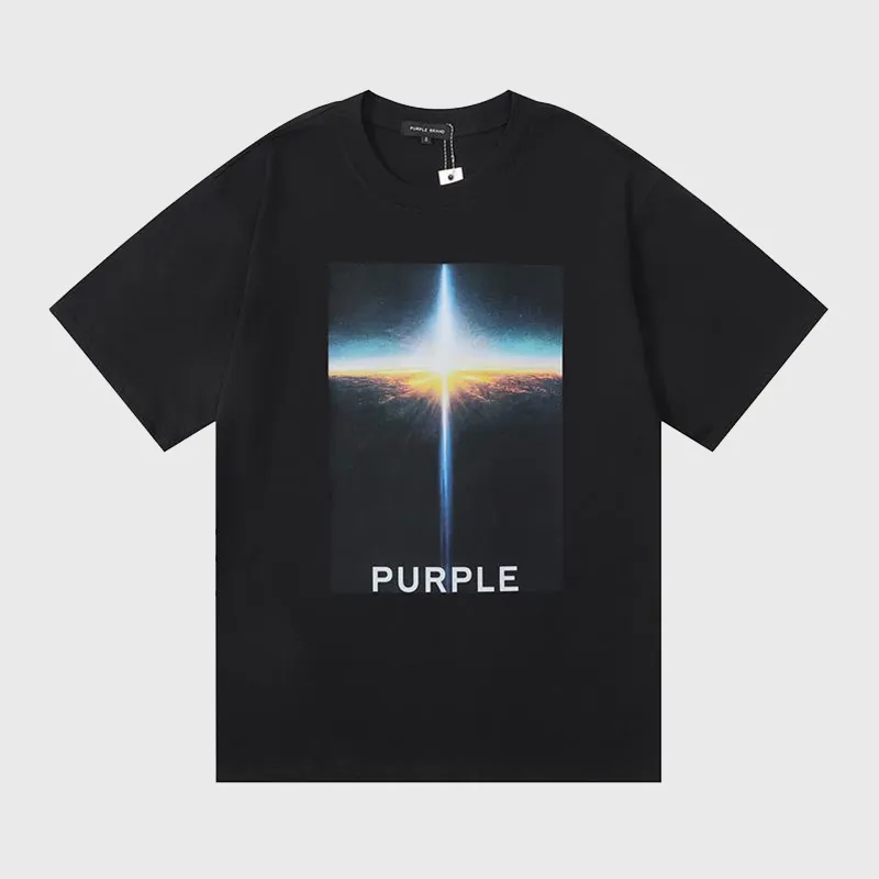 purple brand T-shirt – photo 2