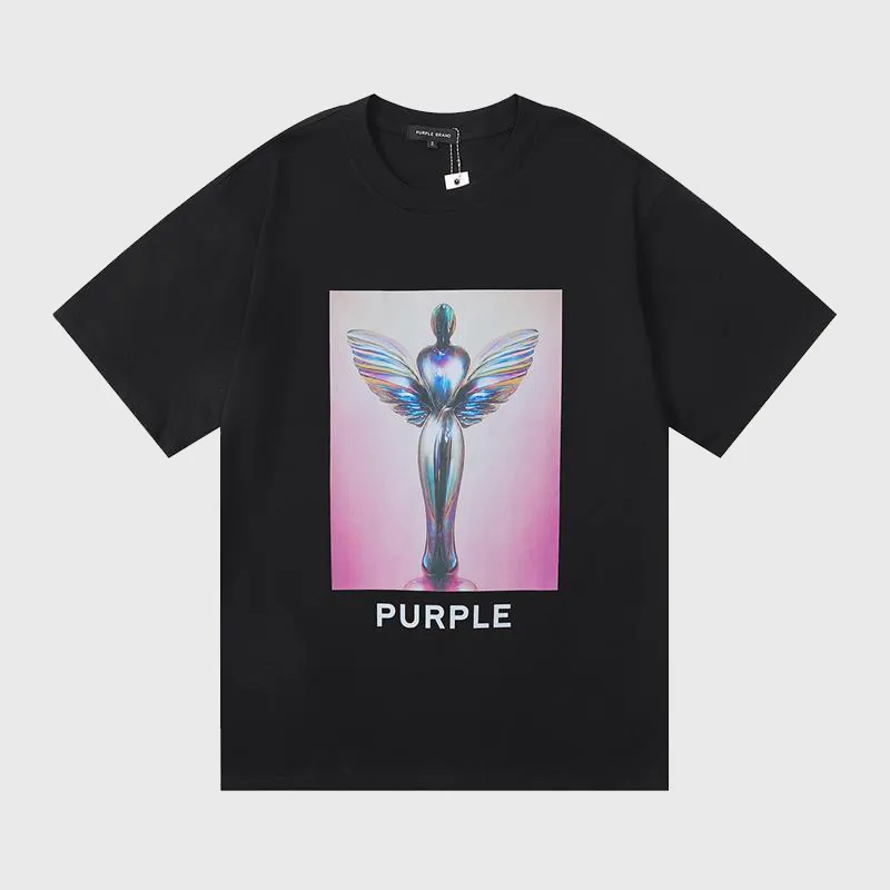 purple brand T-shirt – photo 2