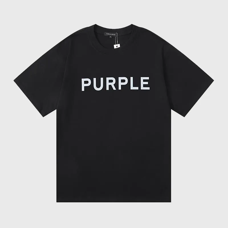 purple brand T-shirt – photo 2