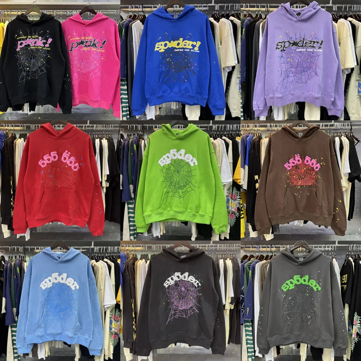 sp5der hoodie 36 colorways – photo 2