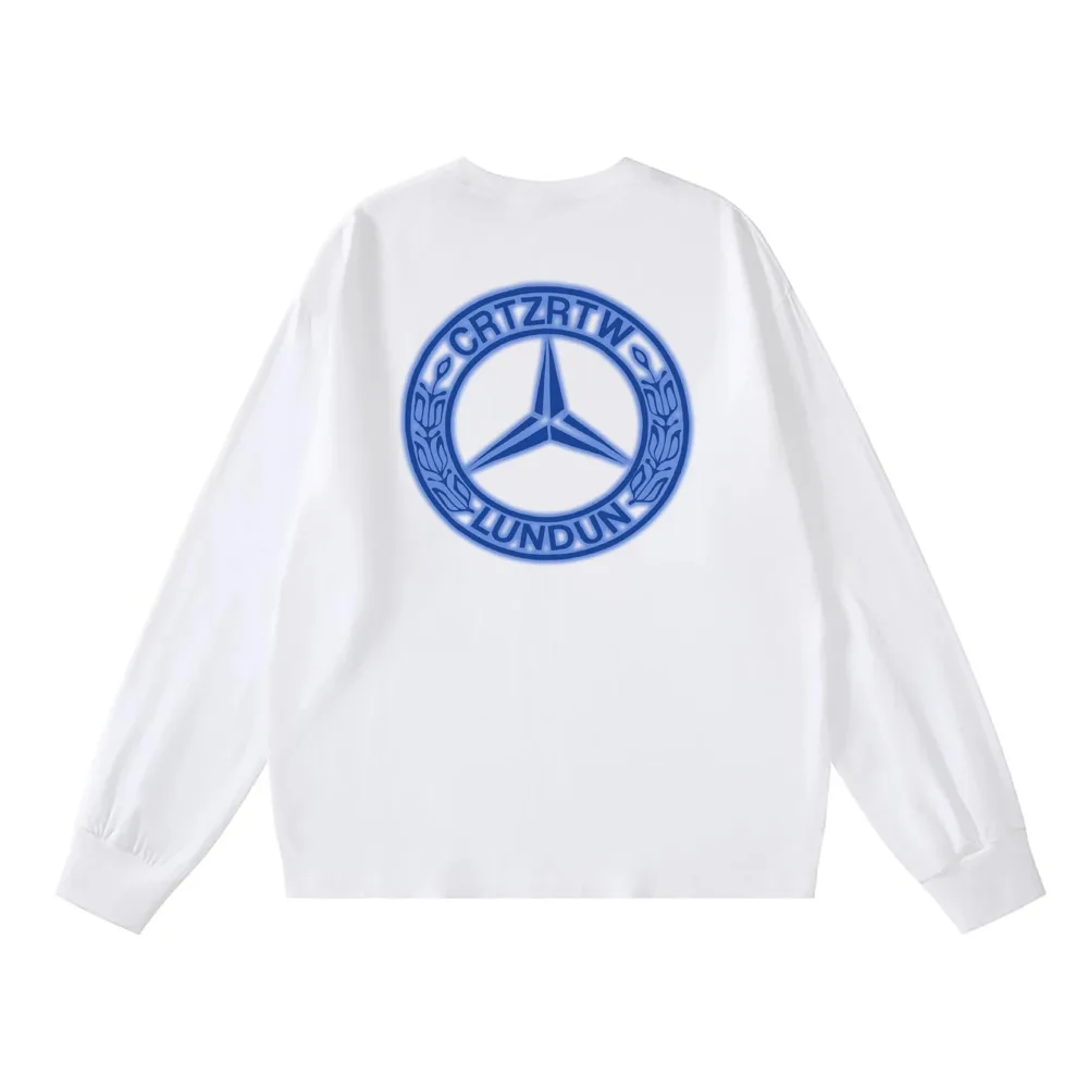 Corteiz-Style Logo Long Sleeve Tee