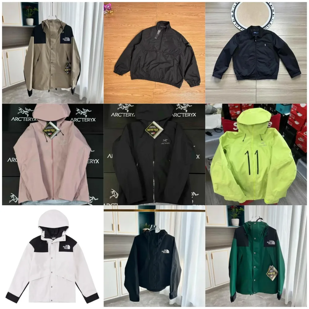 Outdoor-Style Mountain Jacket Collection