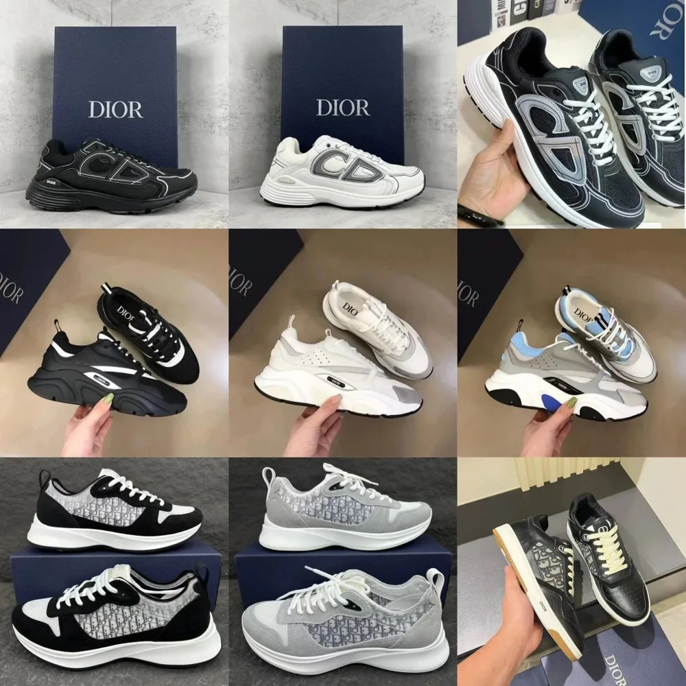 Dior-Style B30 & B22 Sneaker Collection